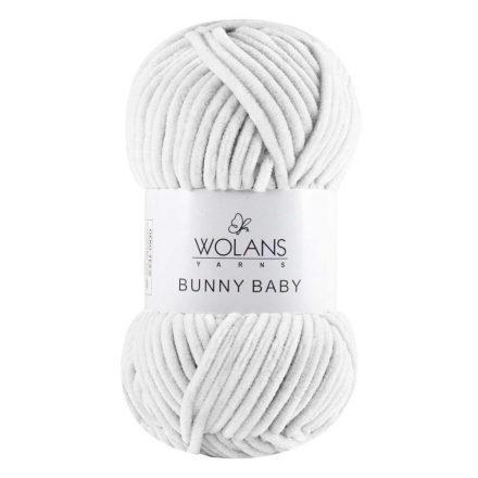 Wolans Bunny Baby fonal 10001 Fehér