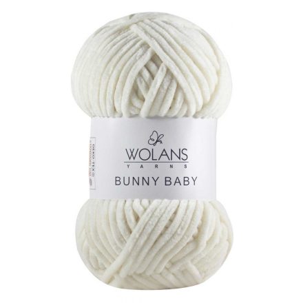 Wolans Bunny Baby fonal 10002 Világos Krém