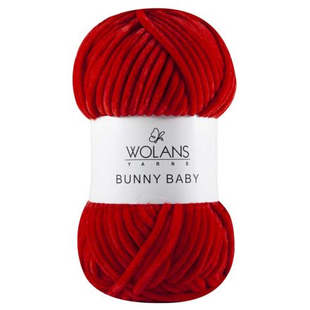 Wolans Bunny Baby fonal 10008 Piros