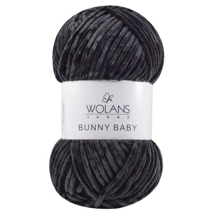 Wolans Bunny Baby fonal 10010 Fekete