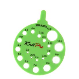 Knit Pro tűméretező Zöld