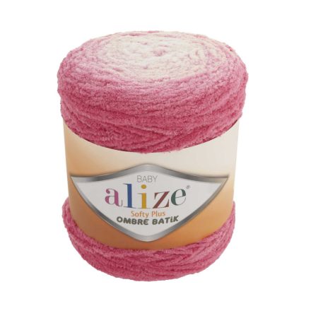 Alize Softy Plus Ombre Batik fonal Piros 7283