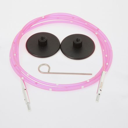 Knit Pro Smart Stix Kábel pink 76 cm