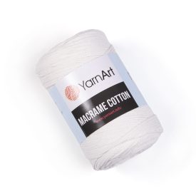 Yarn Art Macrame Cotton fonal 752 Fehér