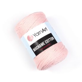 Yarn Art Macrame Cotton fonal 767 Rózsaszín gyöngyház