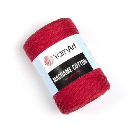 Yarn Art Macrame Cotton fonal 773 Piros