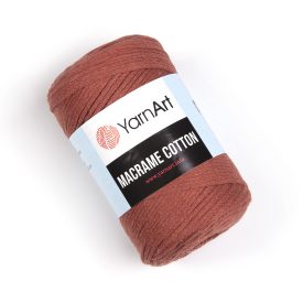 Yarn Art Macrame Cotton fonal 785 Rozsda