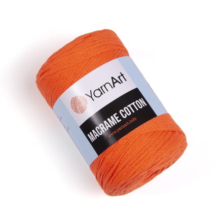 Yarn Art Macrame Cotton fonal 800 Élénk narancs