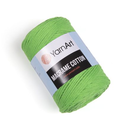 Yarn Art Macrame Cotton fonal 802 Élénk fűzöld