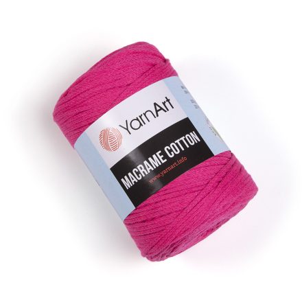 Yarn Art Macrame Cotton fonal 803 Neon rózsaszín