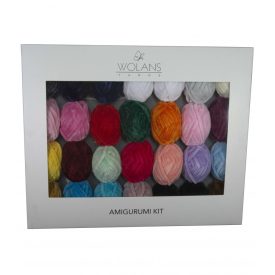 Zsenília box amigurumisoknak (28db 25g-os mini-motring) 